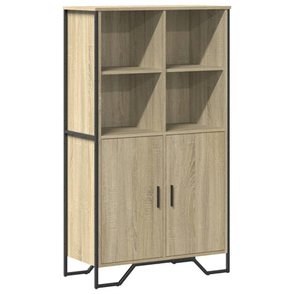 Credenza Rovere Sonoma 79,5x35,5x137,5 cm in Legno Multistrato