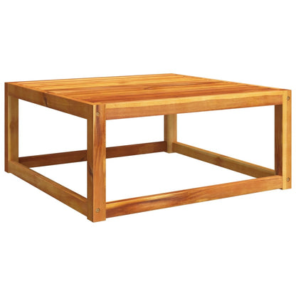 Set di divani da giardino 6 pezzi con cuscini in legno di acacia e corda