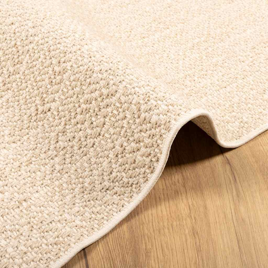 Tappeto ZIZUR Beige 160x230 cm Aspetto Iuta Interni ed Esterni