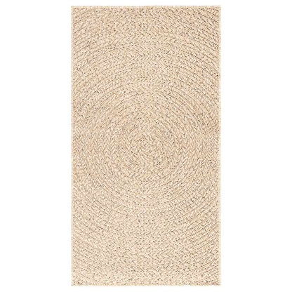 Tappeto ZIZUR Beige 60x110 cm Aspetto Iuta Interni ed Esterni