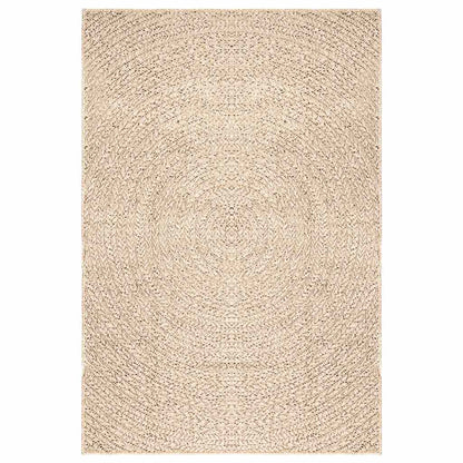 Tappeto ZIZUR Beige 160x230 cm Aspetto Iuta Interni ed Esterni