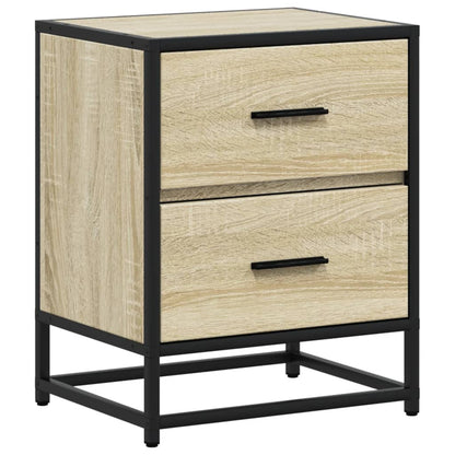 Comodino Rovere Sonoma 40x31x50 cm in Truciolato