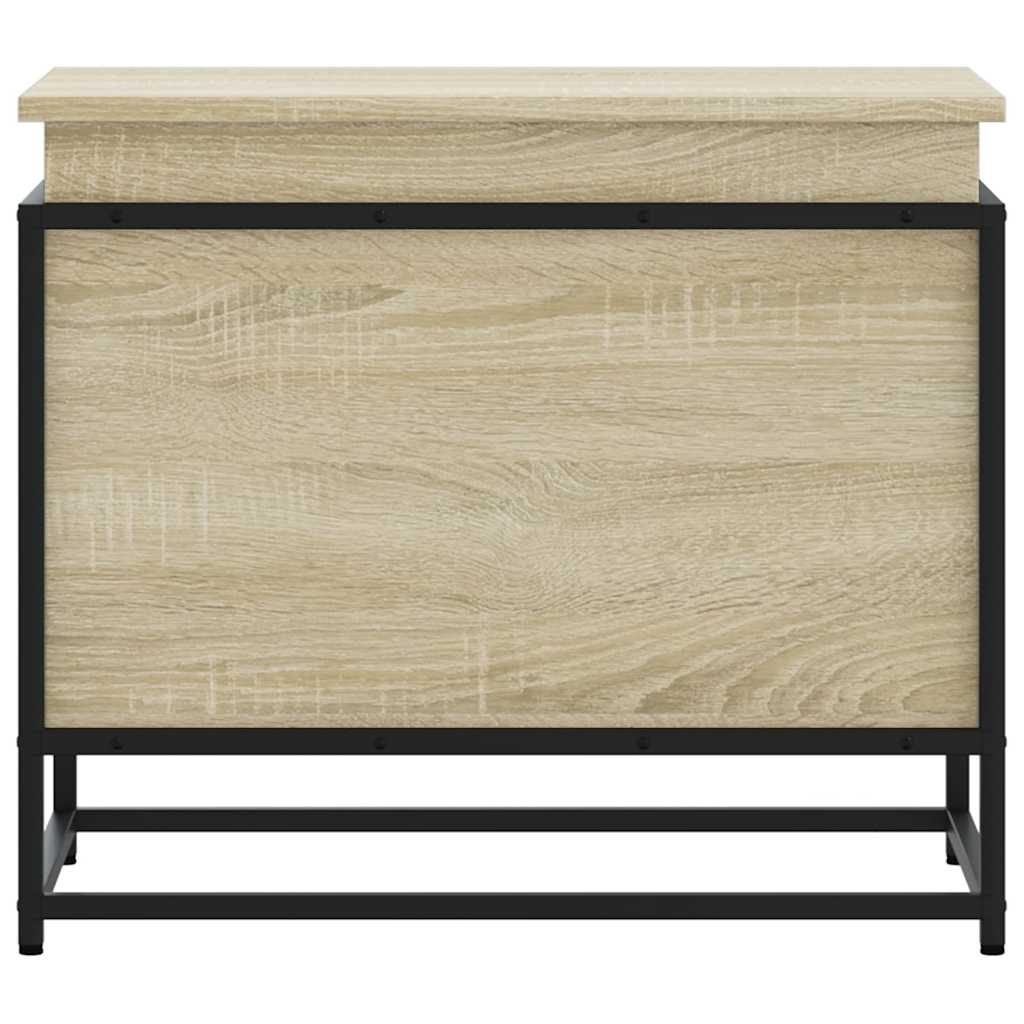Contenitore con Coperchio Rovere Sonoma 60x40x51,5cm Truciolato