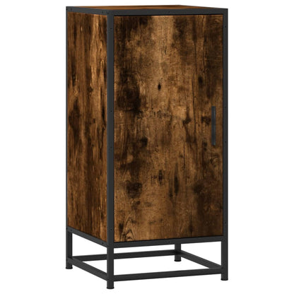 Credenza Rovere Fumo 35,5x35x76 cm in Truciolato