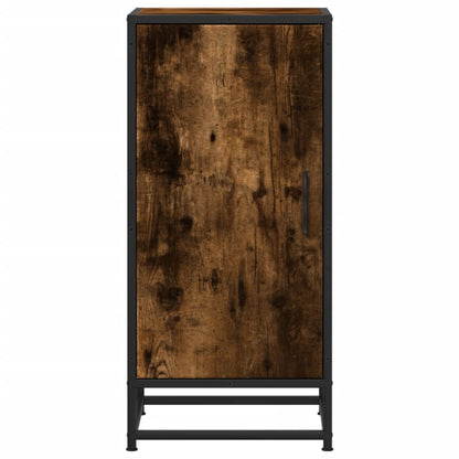 Credenza Rovere Fumo 35,5x35x76 cm in Truciolato