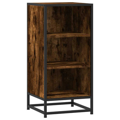 Credenza Rovere Fumo 35,5x35x76 cm in Truciolato