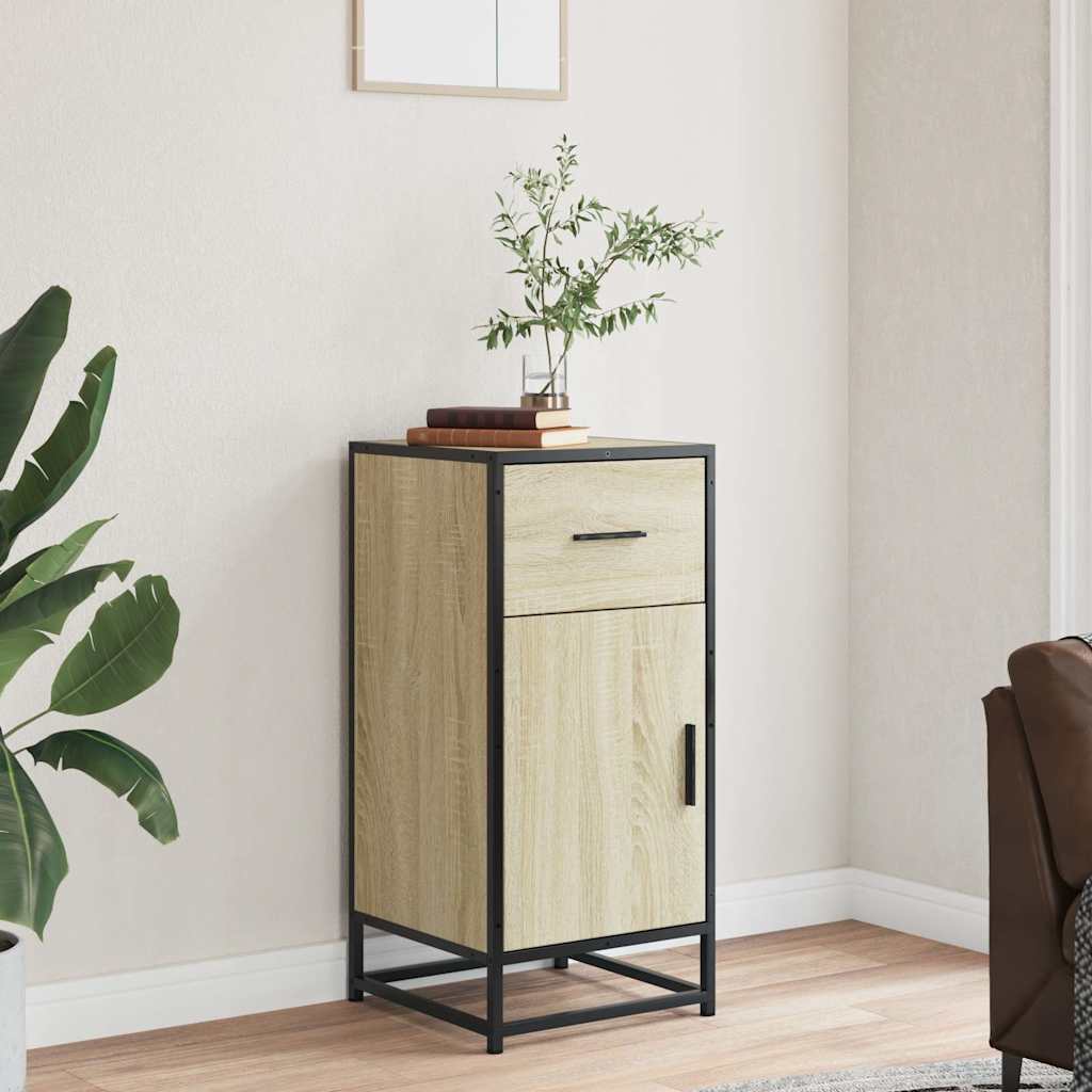 Credenza Rovere Sonoma 35,5x35x76 cm in Truciolato