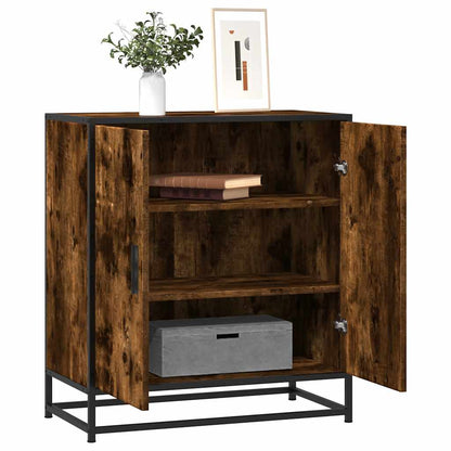 Credenza Rovere Fumo 68x35x76 cm in Truciolato
