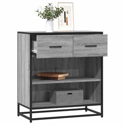 Credenza Grigio Sonoma 68x35x76 cm in Legno Multistrato