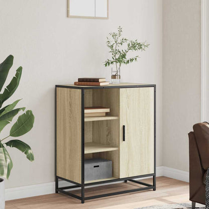 Credenza Rovere Sonoma 62x35x76 cm in Legno Multistrato