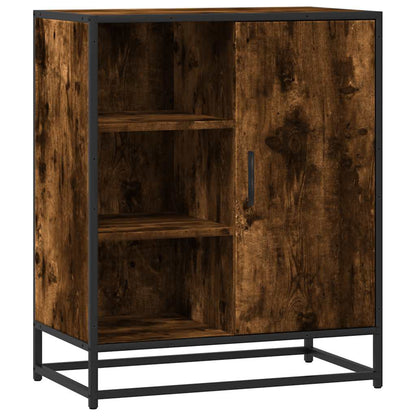Credenza Rovere Fumo 62x35x76 cm in Legno Multistrato