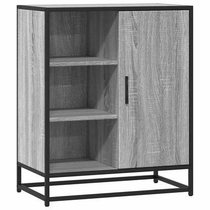 Credenza Grigio Sonoma 62x35x76 cm in Legno Multistrato