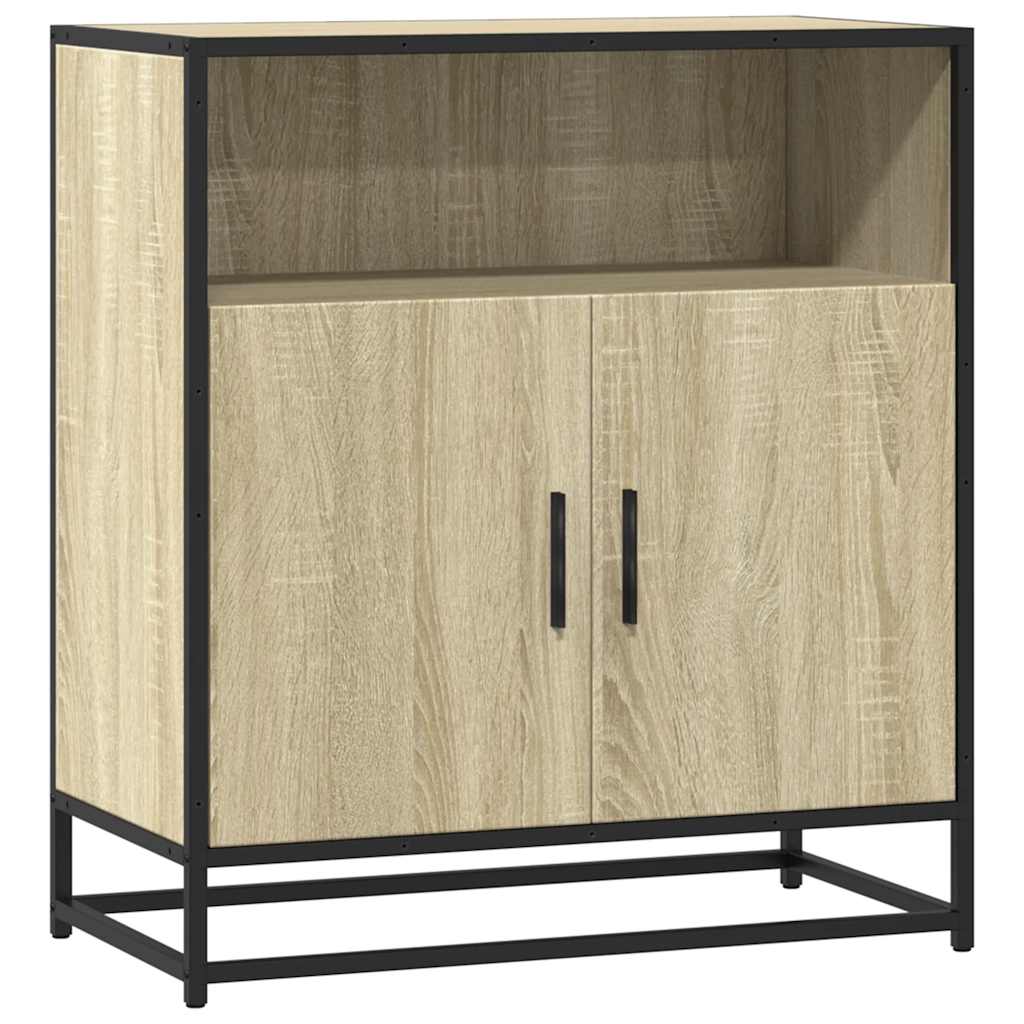 Credenza Rovere Sonoma 68x35x76 cm in Legno Multistrato