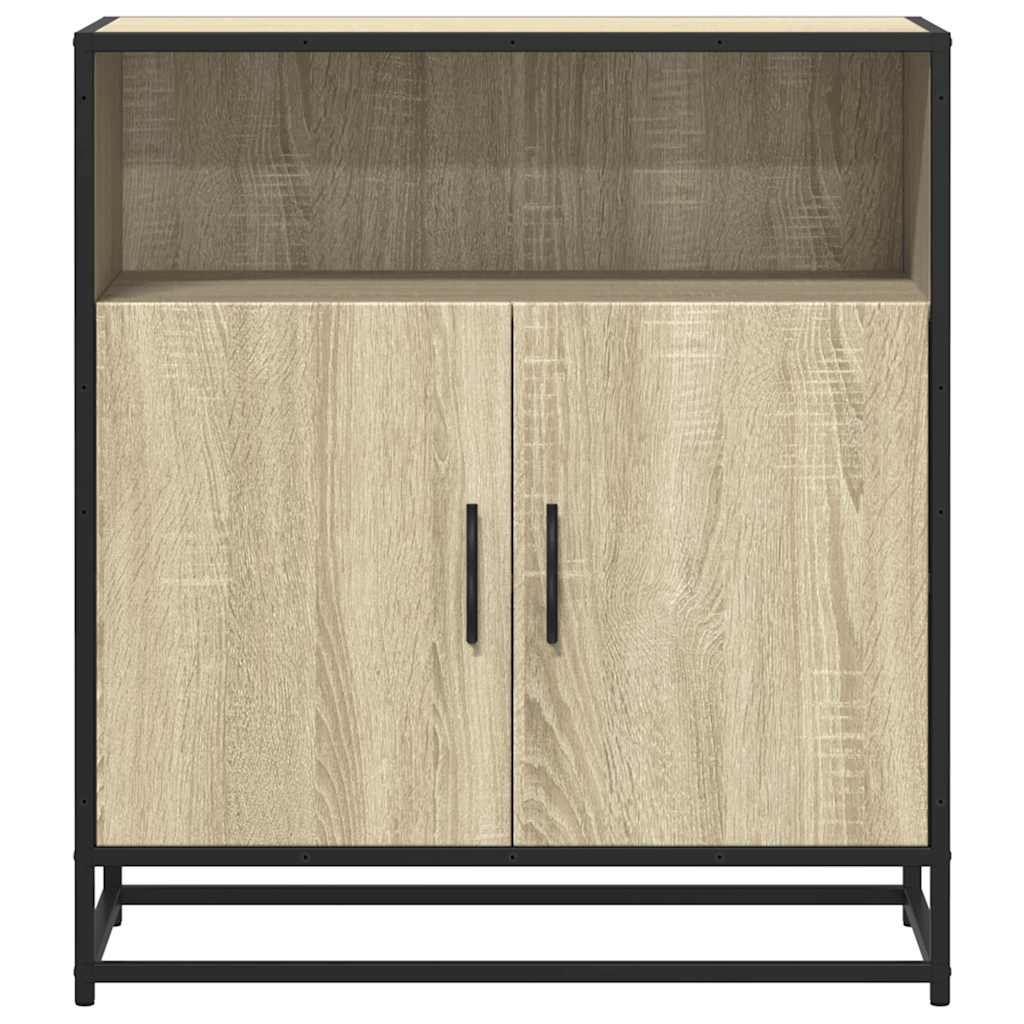 Credenza Rovere Sonoma 68x35x76 cm in Legno Multistrato