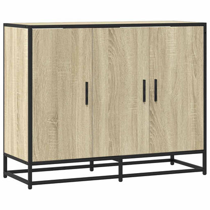 Credenza Rovere Sonoma 94x35x76 cm in Legno Multistrato