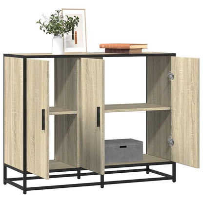 Credenza Rovere Sonoma 94x35x76 cm in Legno Multistrato