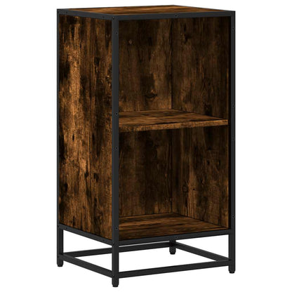 Libreria Rovere Fumo 40x35x76 cm in Legno Multistrato