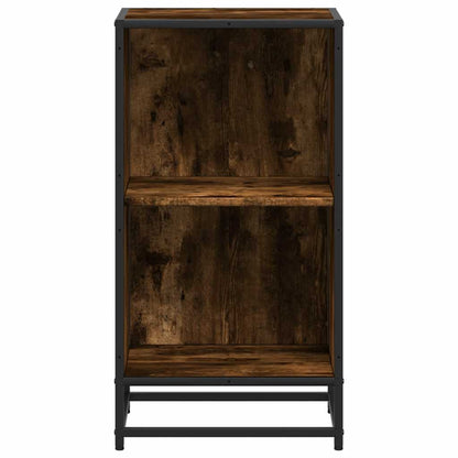 Libreria Rovere Fumo 40x35x76 cm in Legno Multistrato