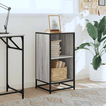 Libreria Grigio Sonoma 40x35x76 cm in Legno Multistrato