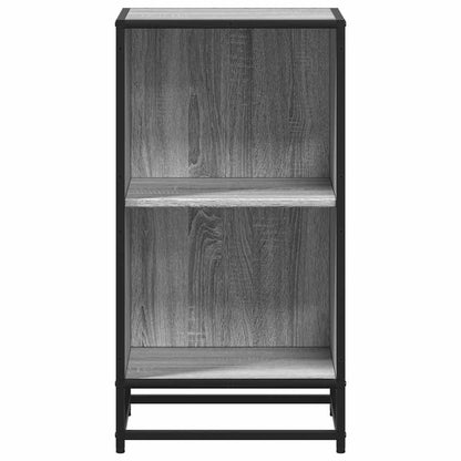Libreria Grigio Sonoma 40x35x76 cm in Legno Multistrato