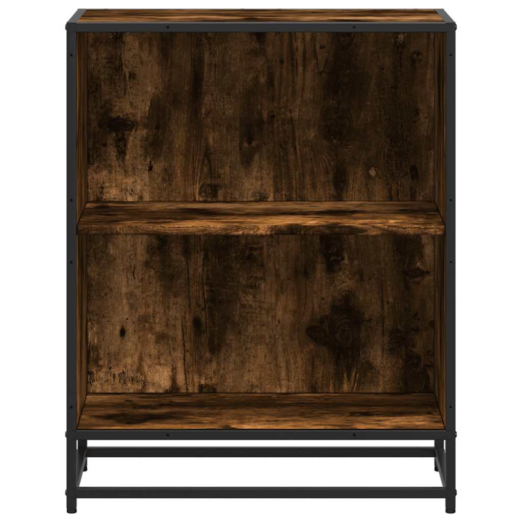 Libreria Rovere Fumo 60x35x76 cm in Legno Multistrato
