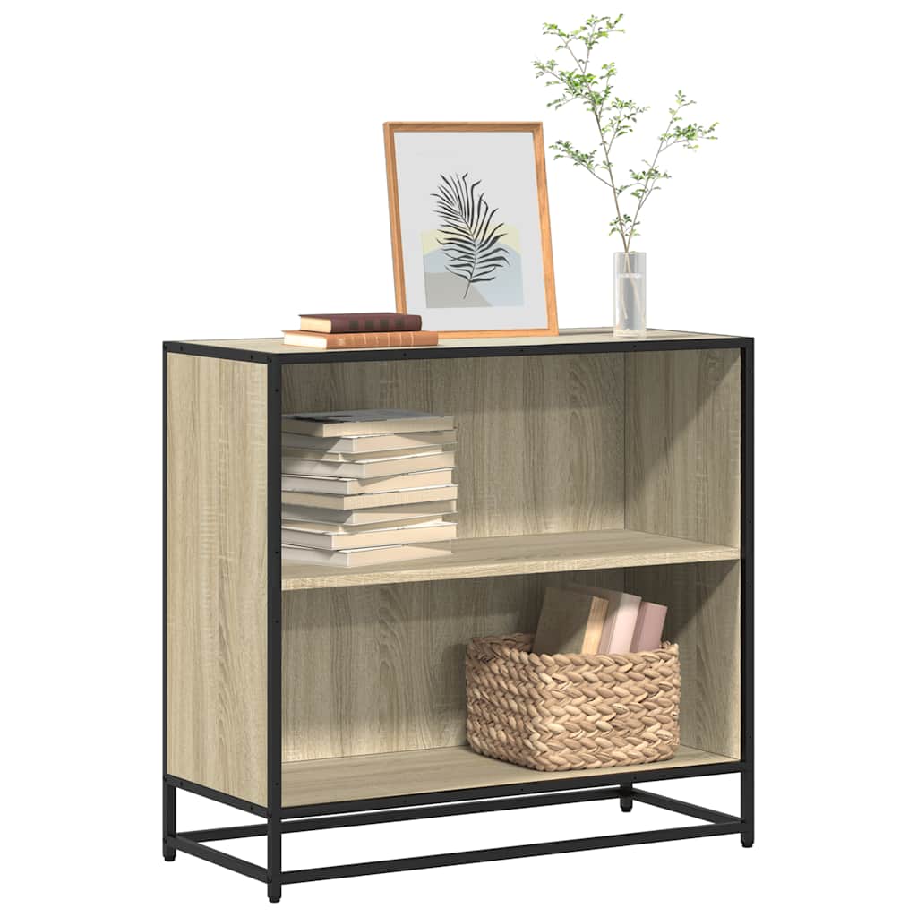 Libreria Rovere Sonoma 80,5x35x76 cm in Legno Multistrato