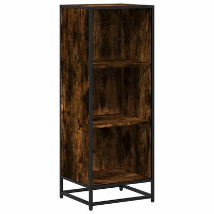 Libreria Rovere Fumo 40x35x107,5 cm in Legno Multistrato