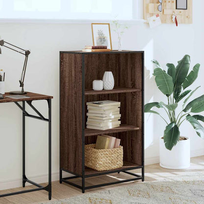 Libreria Rovere Marrone 60x35x107,5 cm in Legno Multistrato