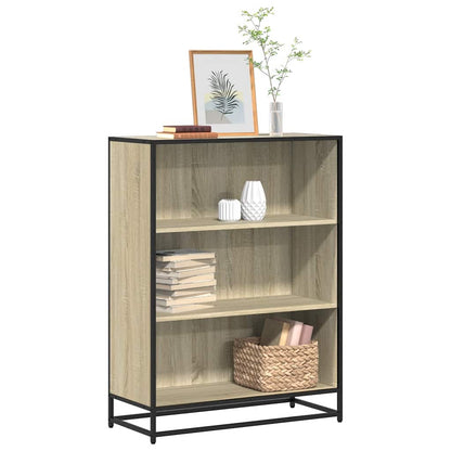 Libreria Rovere Sonoma 80,5x35x107,5 cm in Legno Multistrato