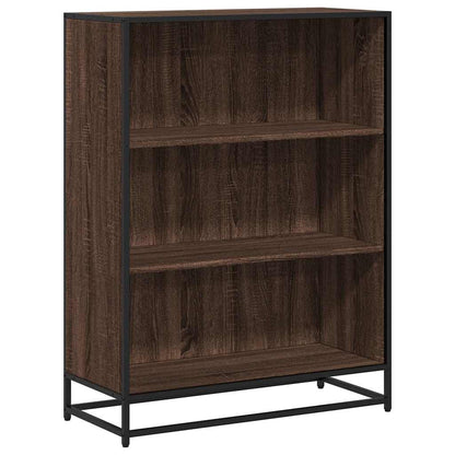 Libreria Rovere Marrone 80,5x35x107,5 cm in Legno Multistrato