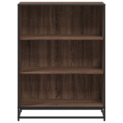 Libreria Rovere Marrone 80,5x35x107,5 cm in Legno Multistrato