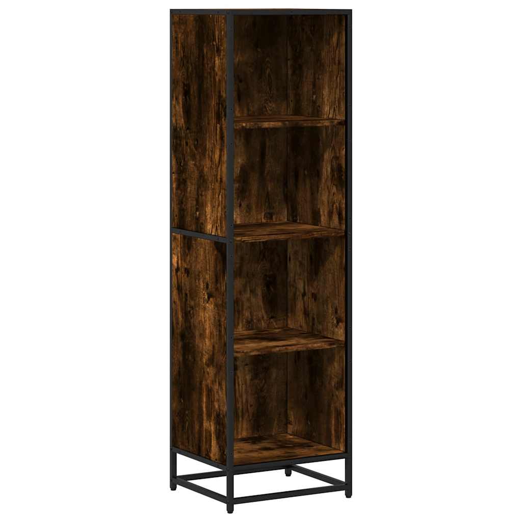 Libreria Rovere Fumo 40x35x139 cm in Truciolato