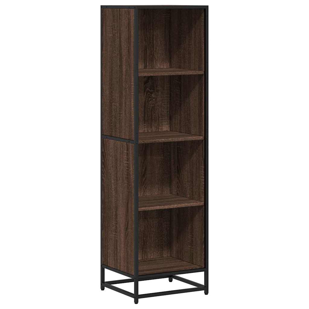Libreria Rovere Marrone 40x35x139 cm in Legno Multistrato