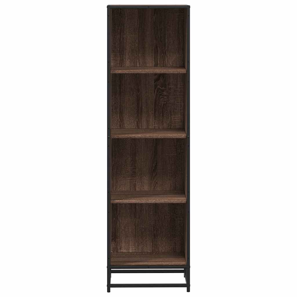 Libreria Rovere Marrone 40x35x139 cm in Legno Multistrato