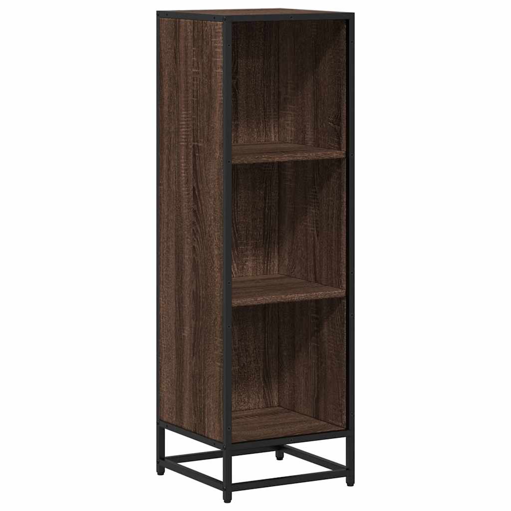 Libreria Rovere Marrone 33,5x33x107,5 cm in Legno Multistrato