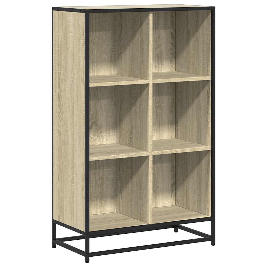 Libreria Rovere Sonoma 65,5x33x107,5 cm in Legno Multistrato
