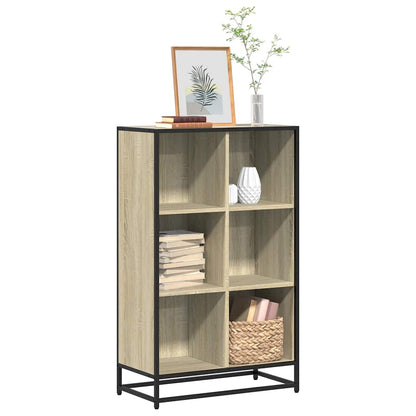 Libreria Rovere Sonoma 65,5x33x107,5 cm in Legno Multistrato