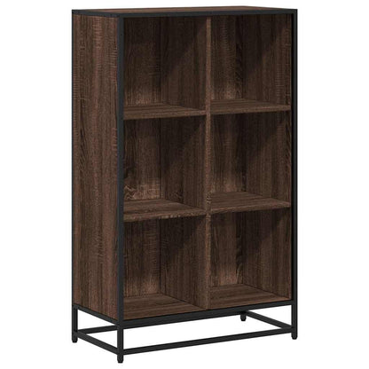 Libreria Rovere Marrone 65,5x33x107,5 cm in Legno Multistrato