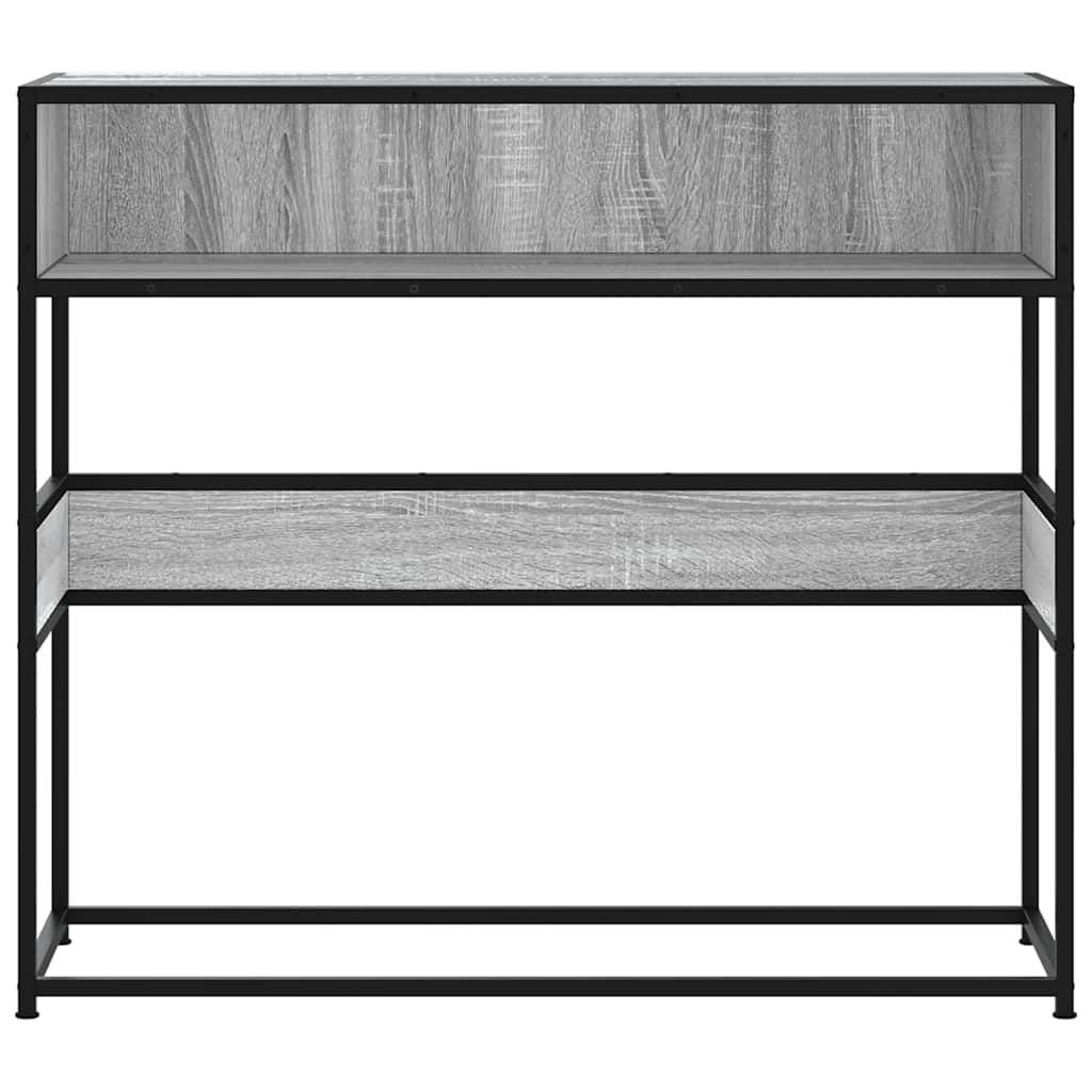 Tavolo Consolle Rovere Sonoma 90x35x80 cm in Legno Multistrato