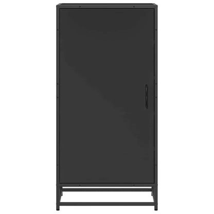 Scarpiera Nera 48x38x97,5 cm in Legno Multistrato
