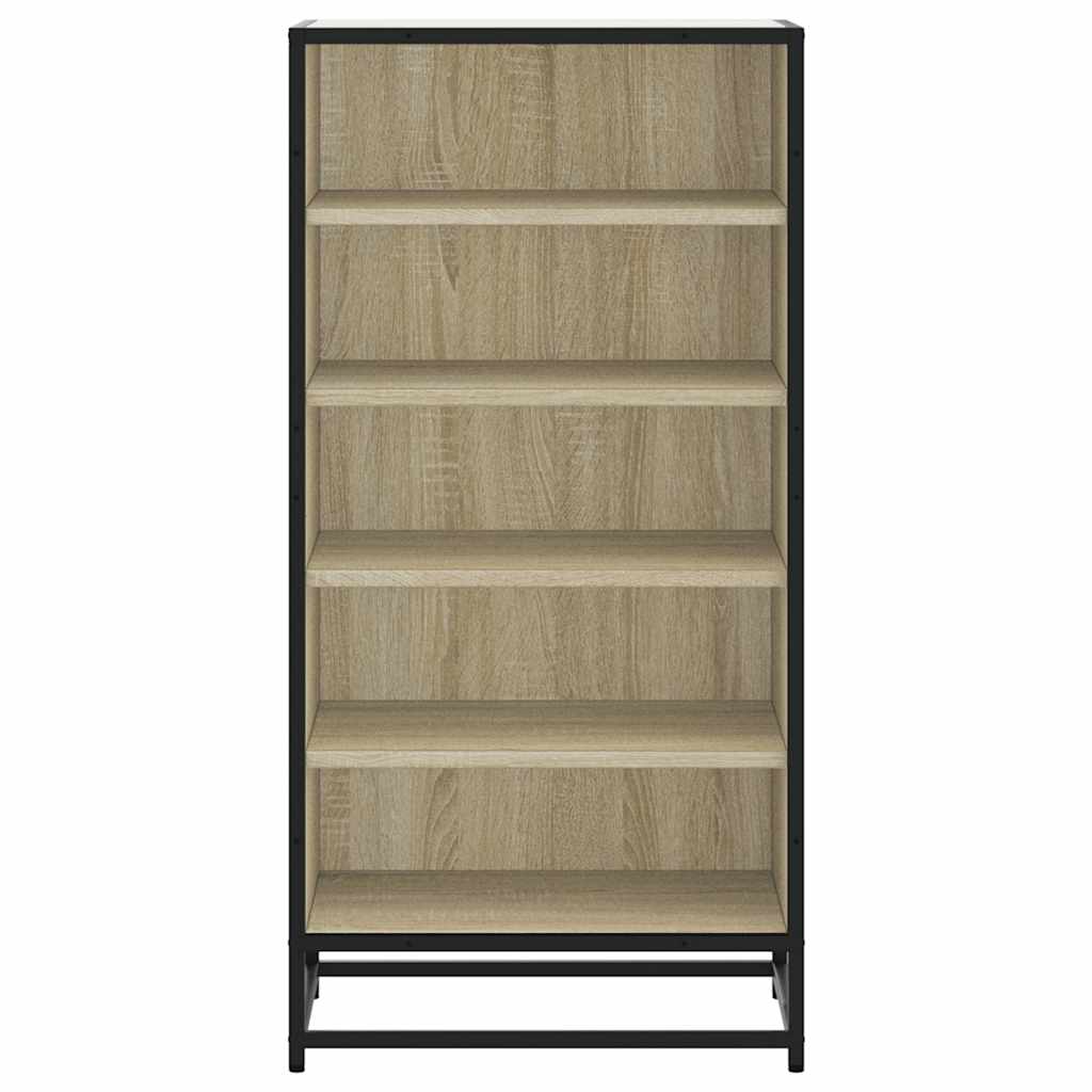 Scarpiera Rovere Sonoma 48x38x97,5 cm in Legno Multistrato