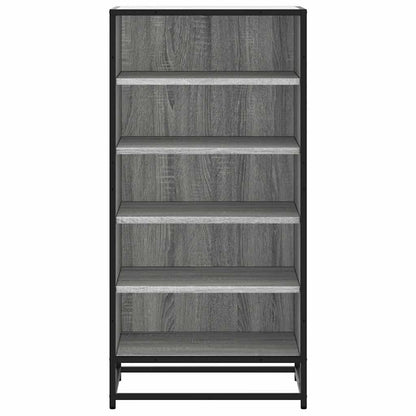 Scarpiera Grigio Sonoma 48x38x97,5 cm in Legno Multistrato