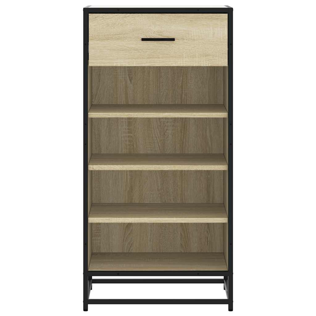 Scarpiera Rovere Sonoma 48x38x97,5 cm in Legno Multistrato