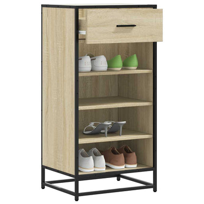 Scarpiera Rovere Sonoma 48x38x97,5 cm in Legno Multistrato