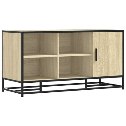 Scarpiera Sonoma Rovere 100x40x53,5 cm in Truciolato e Metallo