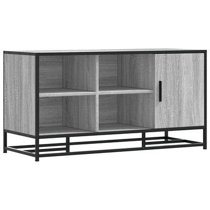 Scarpiera Grigia Sonoma 100x40x53,5 cm in Truciolato e Metallo