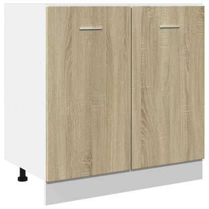 Mobile Sottolavello Rovere Sonoma 80x46x81,5 in Truciolato