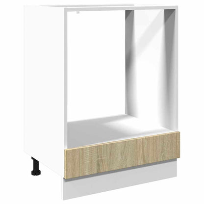 Mobile per Forno Rovere Sonoma 60x46x81,5 cm Legno Multistrato