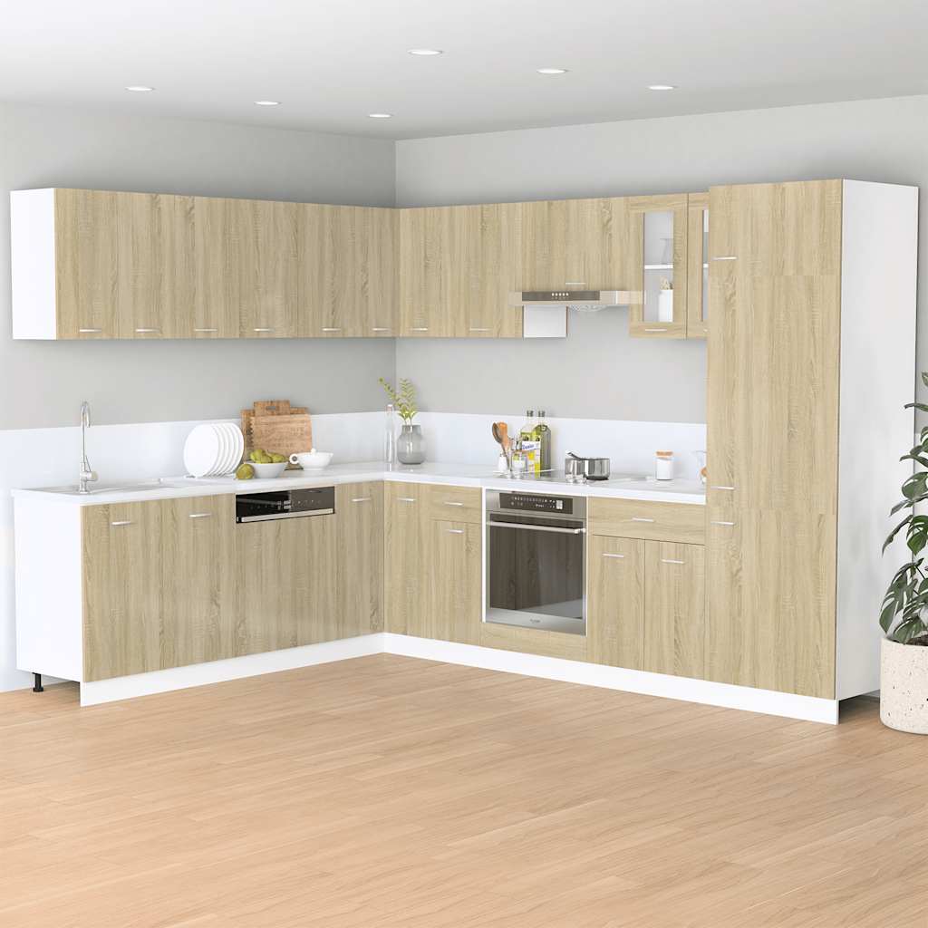 Mobile per Forno Rovere Sonoma 60x46x81,5 cm Legno Multistrato