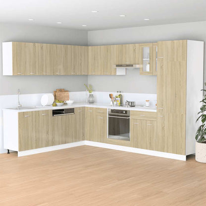 Mobile per Forno Rovere Sonoma 60x46x81,5 cm Legno Multistrato